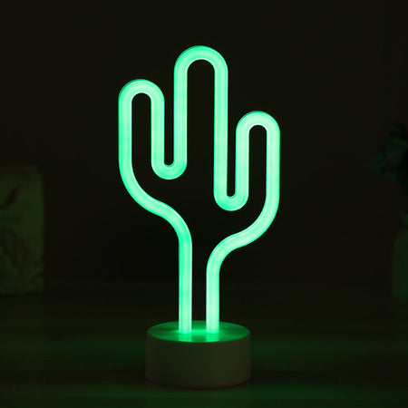 Lampe Néon Cactus