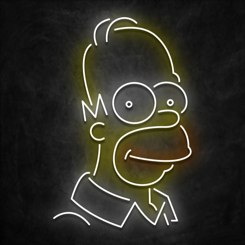 Néon Homer Simpson